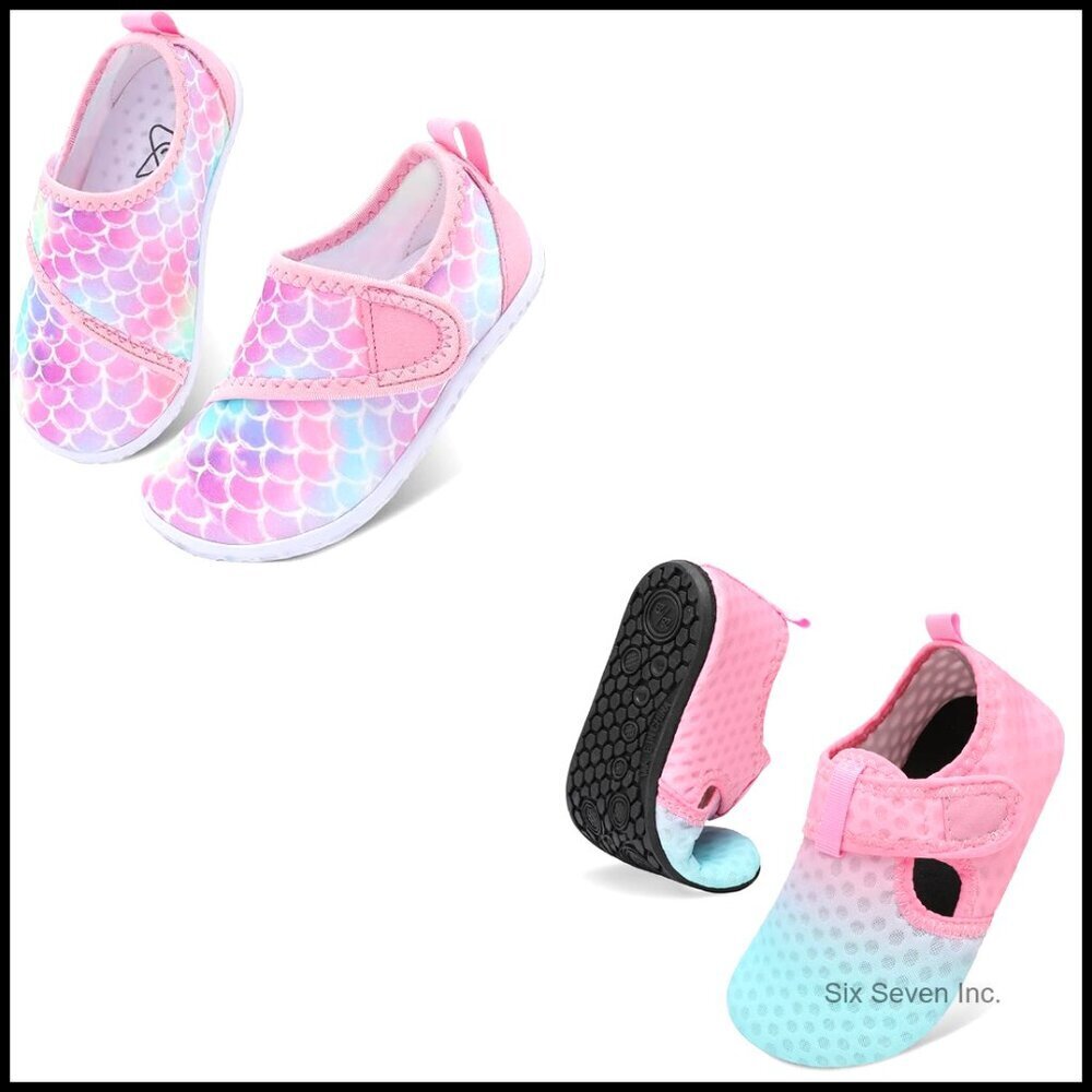 Quick Dry Water Shoes Breathable Athletic Toddler Beach Play Shoes Size 9